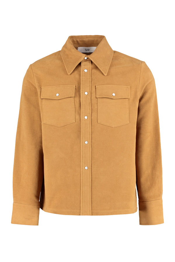 Matsy cotton overshirt-0